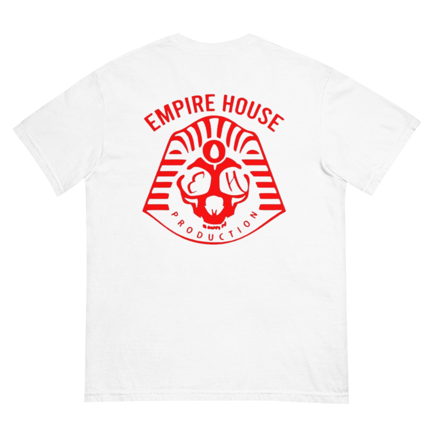 EMPIRE HOUSE PRODUCTION ORIGINAL RED Unisex garment-dyed heavyweight t-shirt