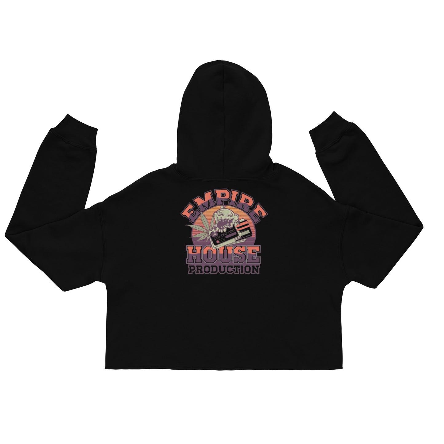 Empire House Production Crop Hoodie